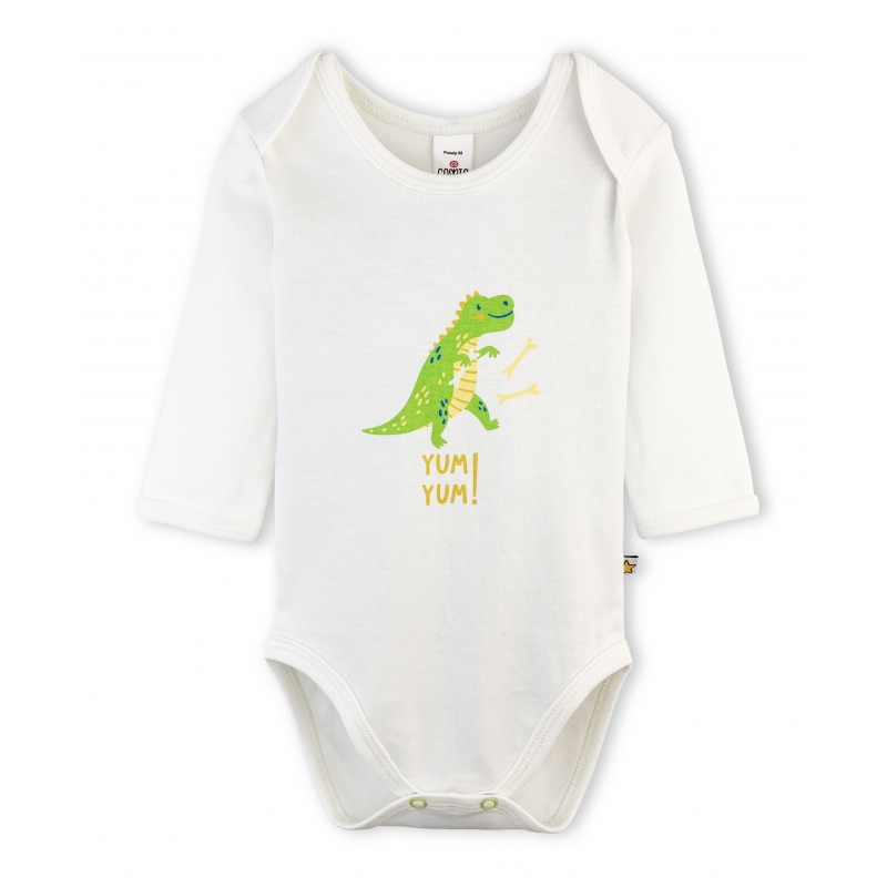 Bodysuit  Dinosaurs size 62-68-74  cotton, double ...