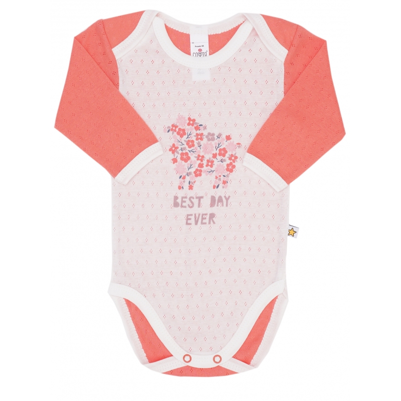 Colar bodysuit flowers, size 68-74-80 soft cotton,...