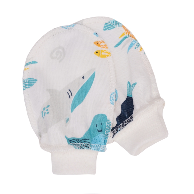 Anti-scratch mittens for newborn baby, Atlantic, 2...