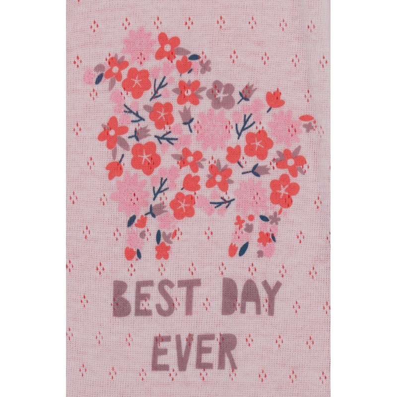 Baby Flowers Sleep & Play, size 68-74, 1801, cotton, jaquard fabric, colar, TM Sofia