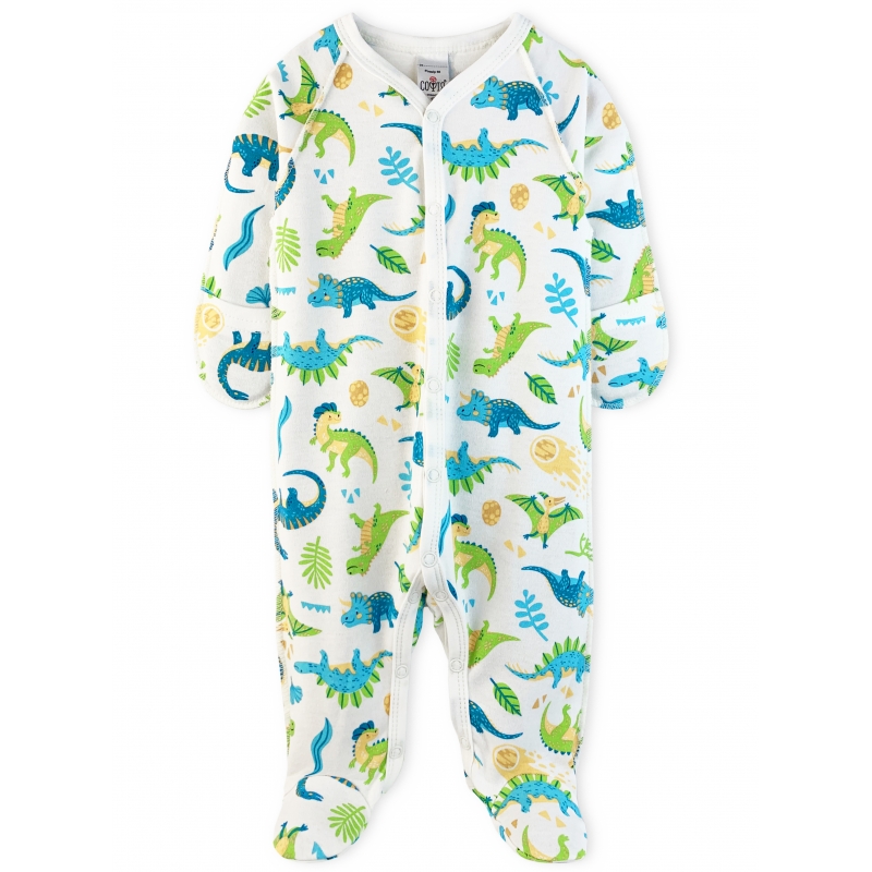 Baby Blue Dinosaur Sleep & Play, size 50-56-62...
