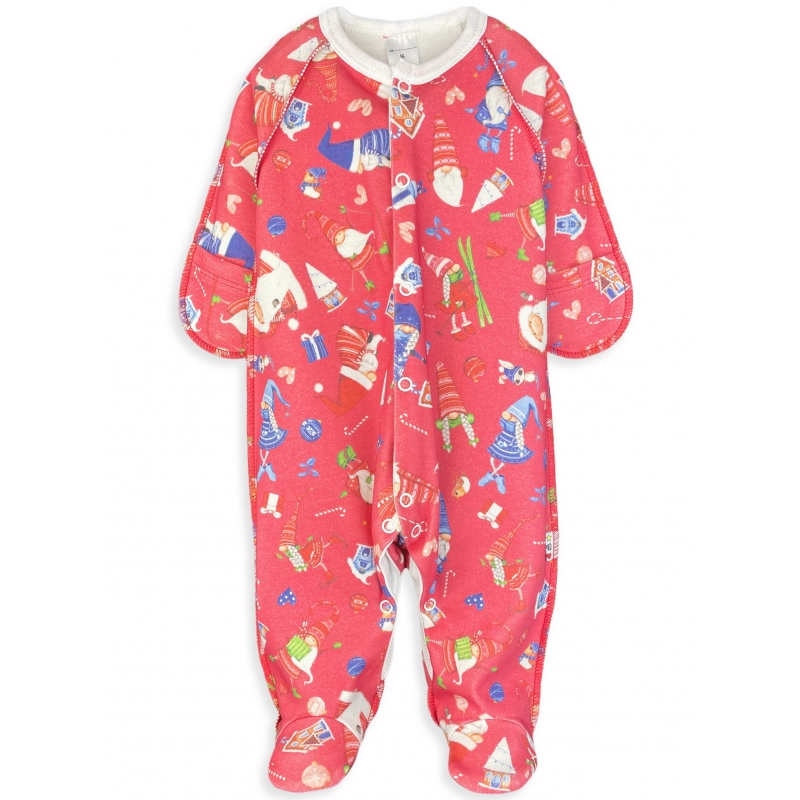 Baby New Year red Sleep & Play, size 56-62, 43...