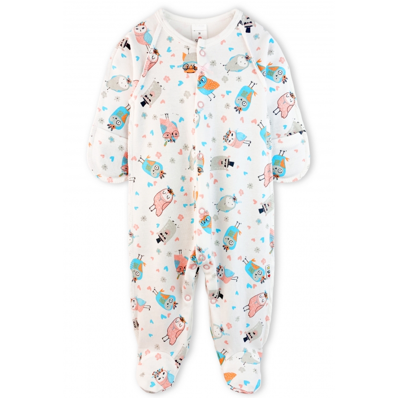 Baby Owls Sleep & Play, size 50-56, 3001, cott...