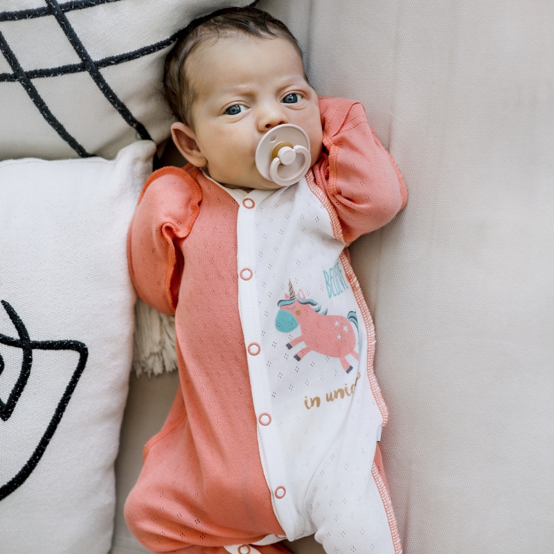 Baby Boy Pink Unicorn Sleep & Play, size 50-56...