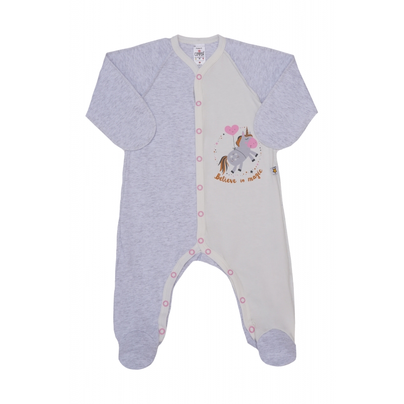 Комбинезон Pink Unicorn р.56-62 (чел...