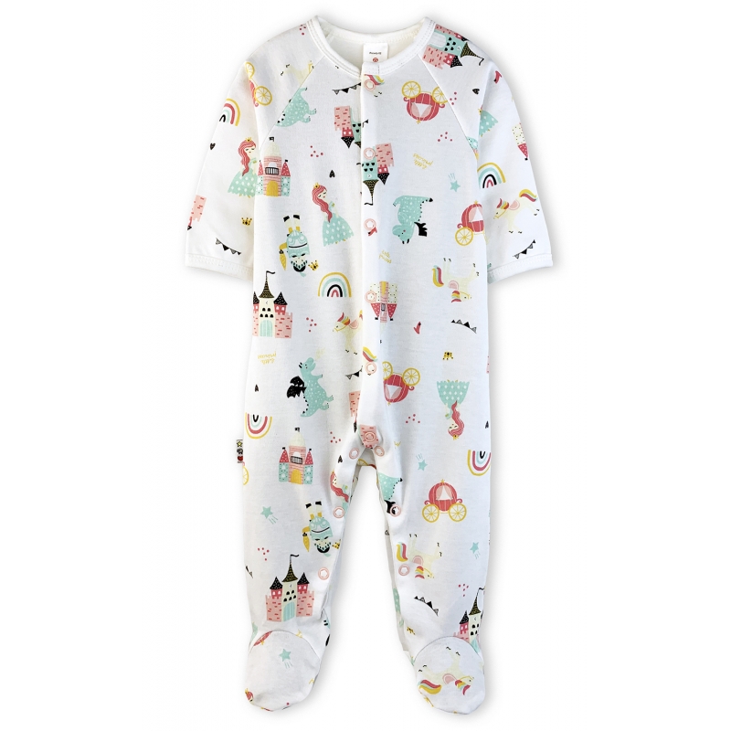 Baby Princess Sleep & Play, size 62-68, 2201, cotton, double knitted fabric, milky, TM Sofia