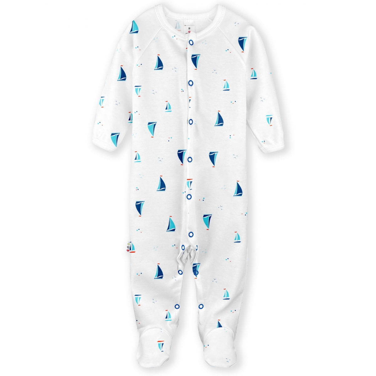 Baby Racoons Sleep & Play, size 68-74-80-86, 4101, cotton, double knitted fabric, TM Sofia