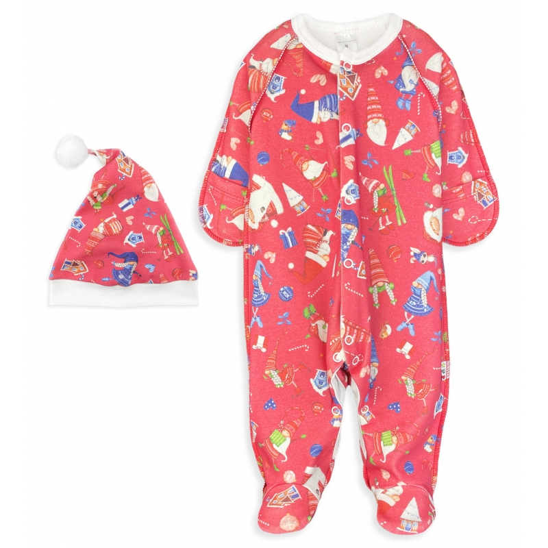 Baby New Year red Sleep & Play, size 56-62, 43...