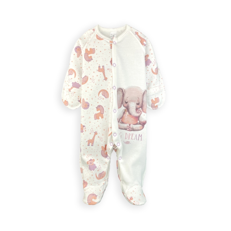 Baby Sweet little elephant print Sleep & Play,...
