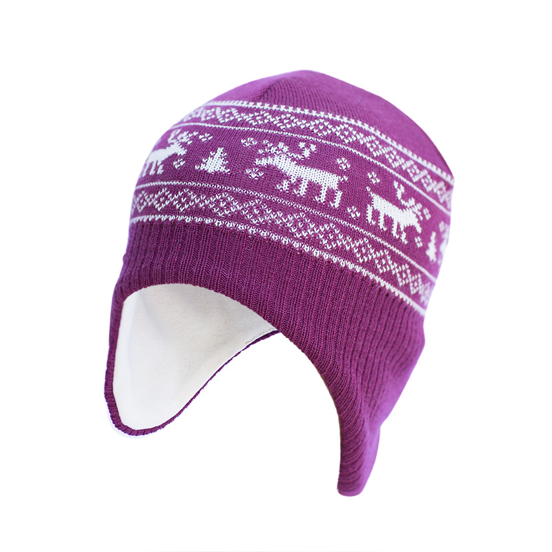 Merino Helmet Hat, 100% merino wool, cotton lining...