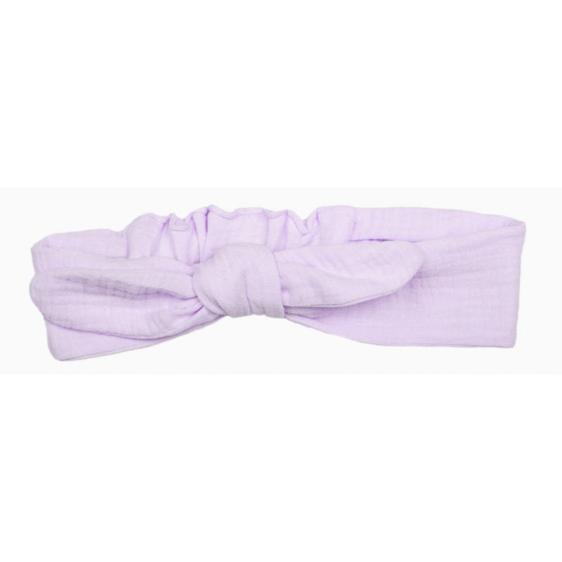 Gauze Headband Baby Hair Bow, baby, Lilac, p.52-56...