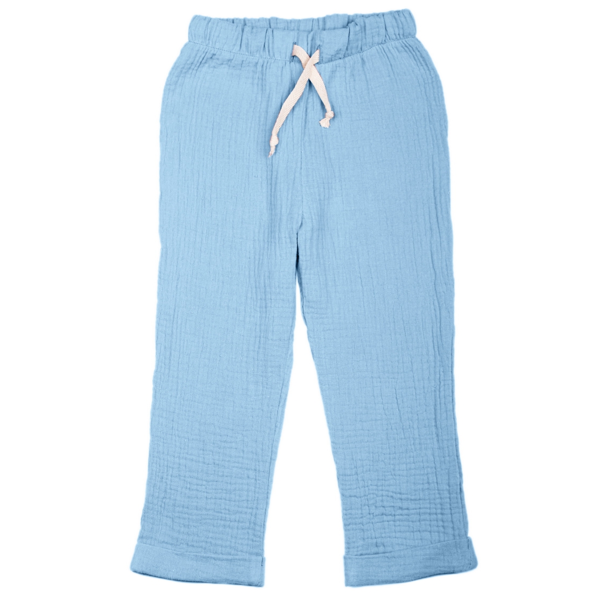 Pants Gauze light blue, p.92-98-104-110 cotton, 4042, TM Sofia