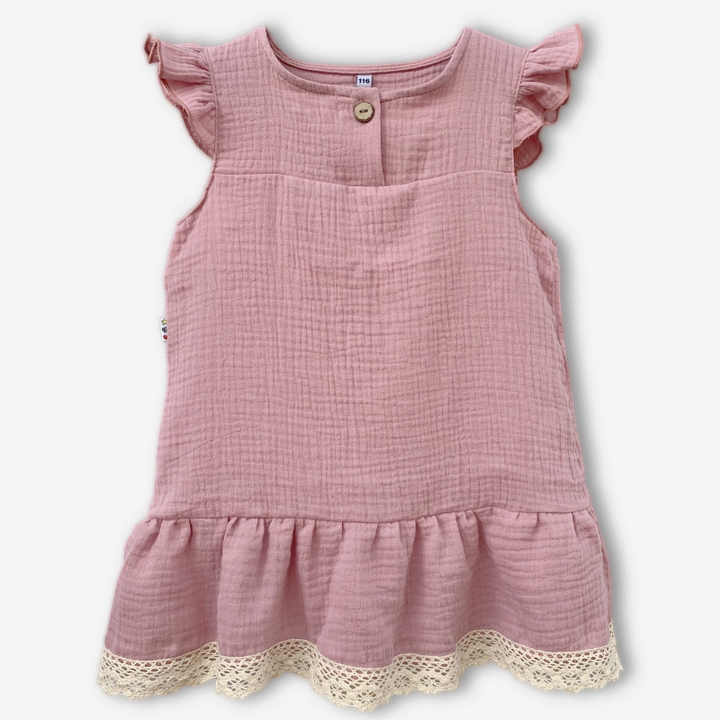 Tunic gauze (light pink powder), p.92-98-104-110-1...