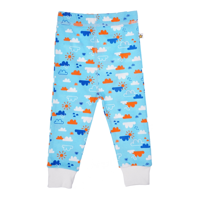 Baby Pants Blue Clouds, size 68-74-80, 12212, 100%...