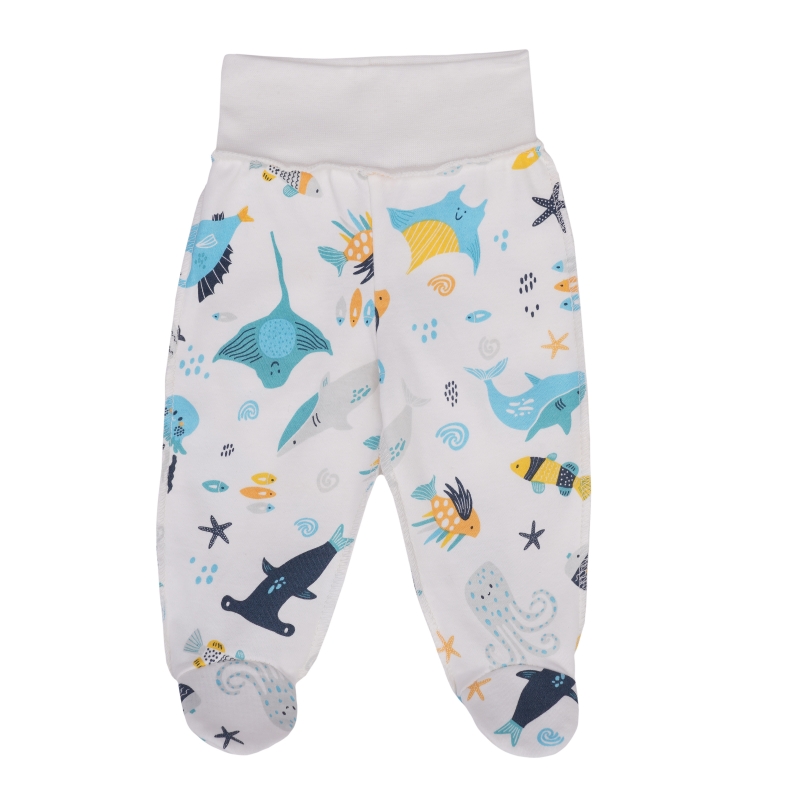Baby footed pants Vikings, size 56-62, 100% soft c...