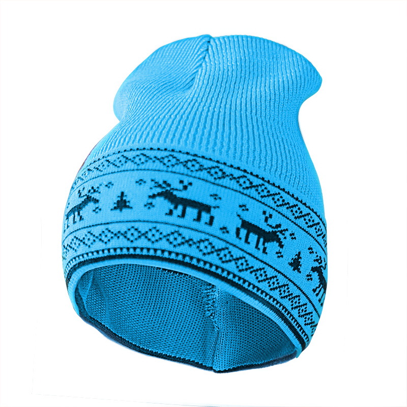 Merino wool beanie hat, 100% merino wool, 41-22, T...