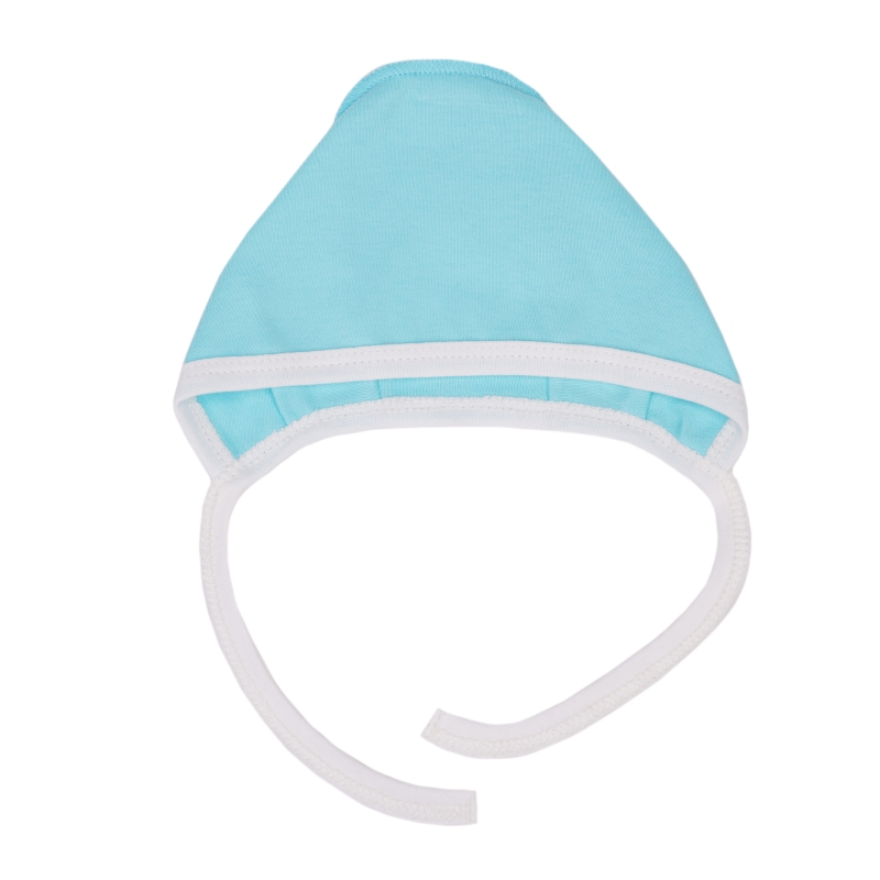 Bonnet for newborn baby, Light Blue, 2541, 100% so...