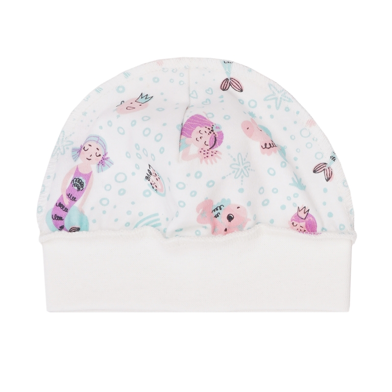 Baby hat Mermaids , size 38-40, 3231, 100% soft co...