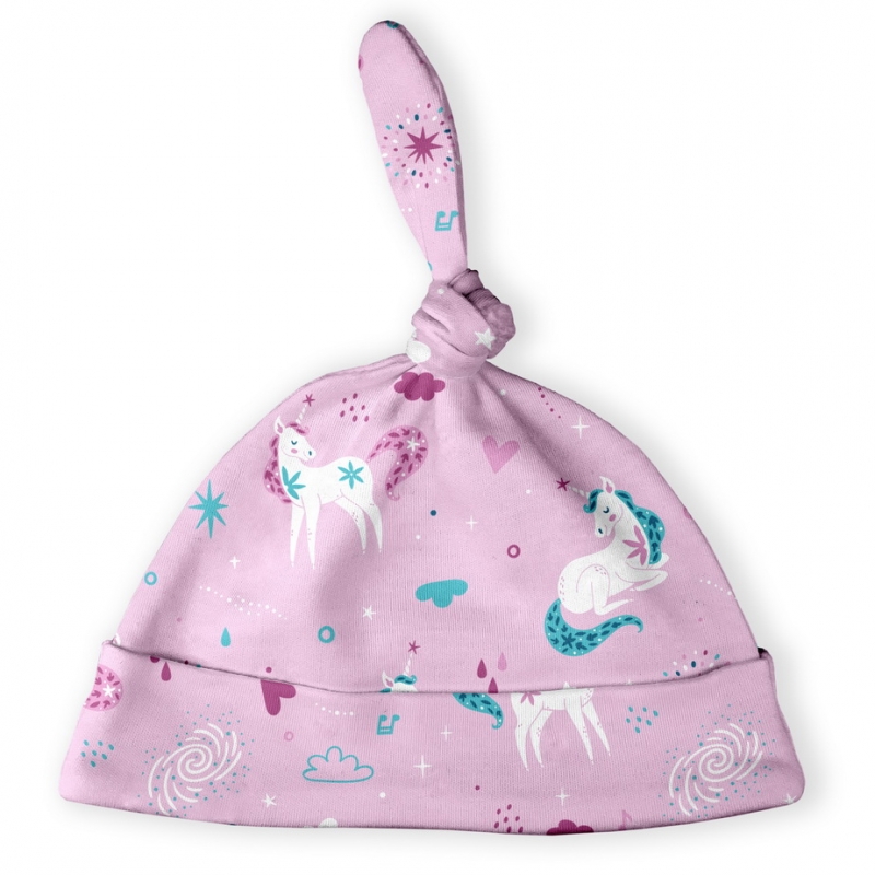 Baby Knot Cap Unicorns Print, size 38, 447338, 100...