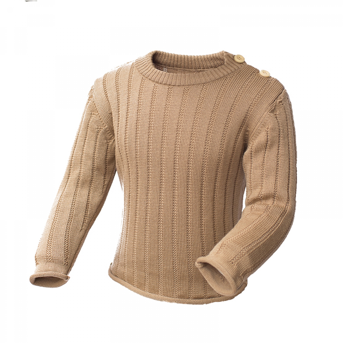 Джемпер светло-коричневый 100% шерсть merino, р.86-92, 11-21, ТМ София