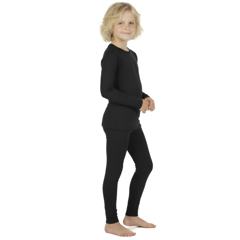 2 Piece Thermal Underwear Raglan and Leggings gray, wool merino, 9101/2, TM Wooly