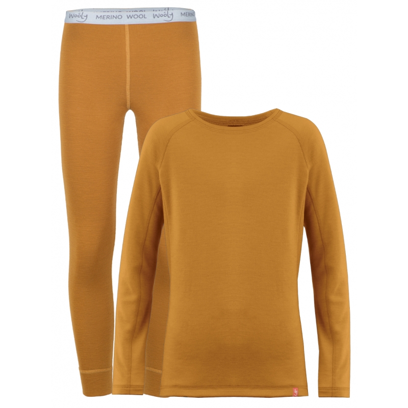 Thermal underwear raglan gray, wool merino 30%, 9101, TM Wooly
