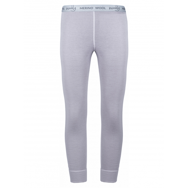 2 Piece Thermal Underwear Raglan and Leggings grey, 100% wool merino rib fabric 240g, 9202/2, TM Wooly