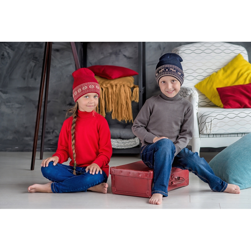 Гольф из 100% шерсти merino, серый, 71-1, ТМ София