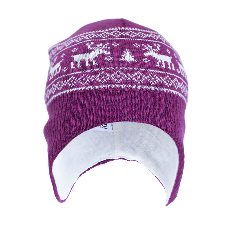 Merino Helmet Hat, 100% merino wool, cotton lining, 31-7, TM Sofia