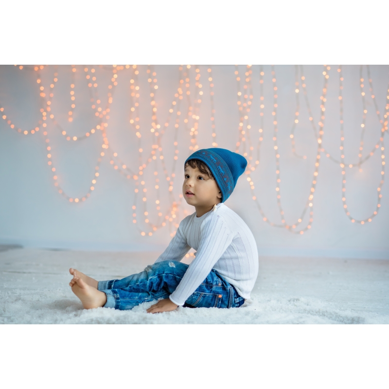 Merino wool beanie hat, 100% merino wool, 41-17, TM Sofia