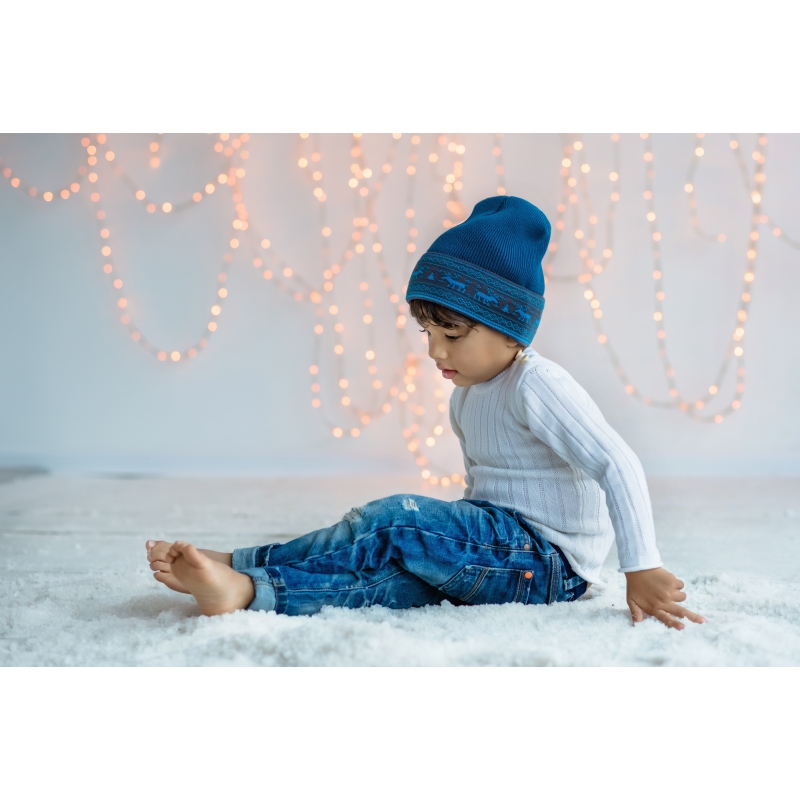 Merino wool beanie hat, 100% merino wool, 41-17, TM Sofia