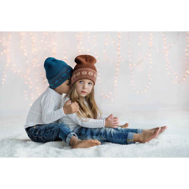 Merino wool beanie hat, 100% merino wool, 41-17, TM Sofia