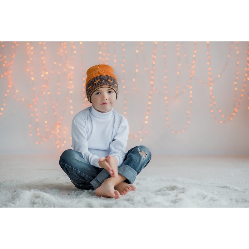 Merino wool beanie hat, 100% merino wool, 41-4 TM Sofia