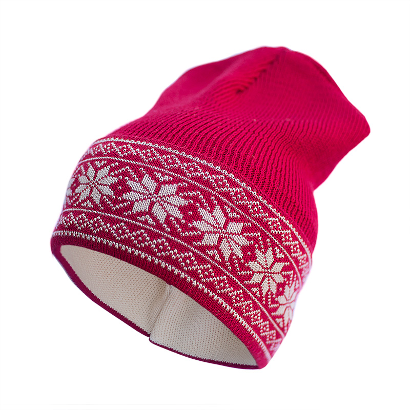 Merino wool beanie hat, 100% merino wool, 41-19, T...