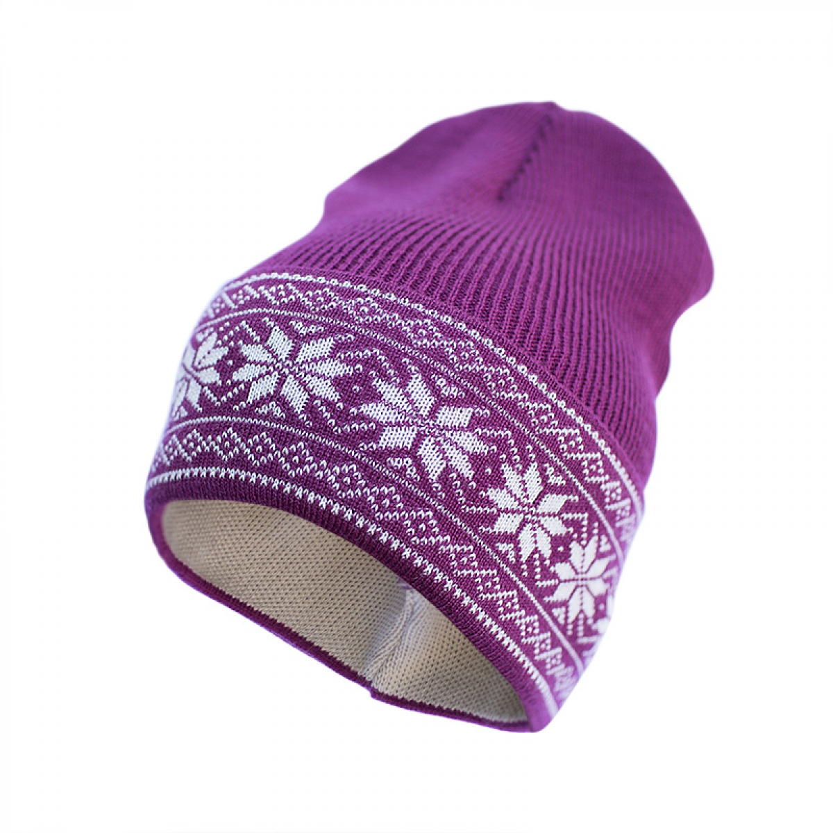 Merino wool beanie hat, 100% merino wool, 41-7, TM Sofia