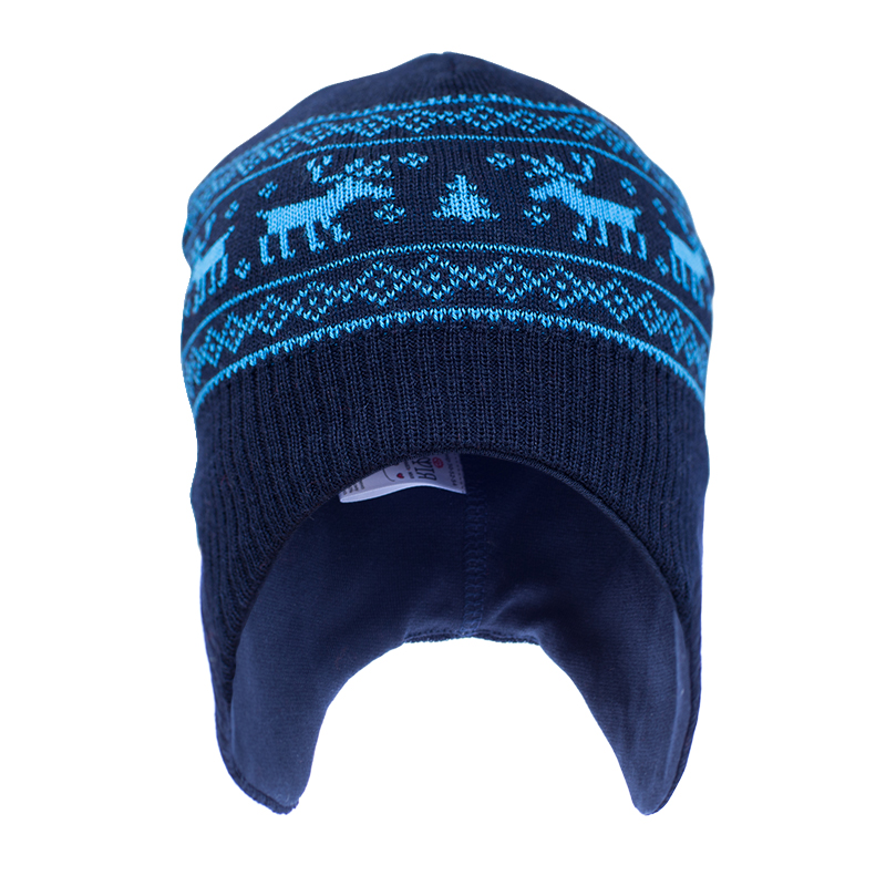 Шапка шлем merino (подкладка - хлопок), 31-5, ТМ София