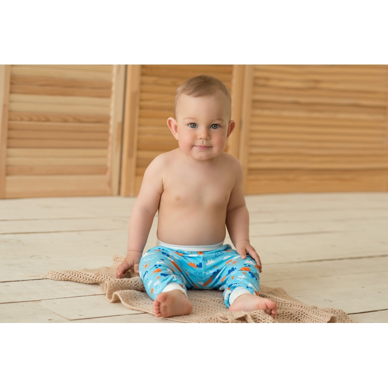 Baby Pants Blue Clouds, size 68-74-80, 1221, 100% ...